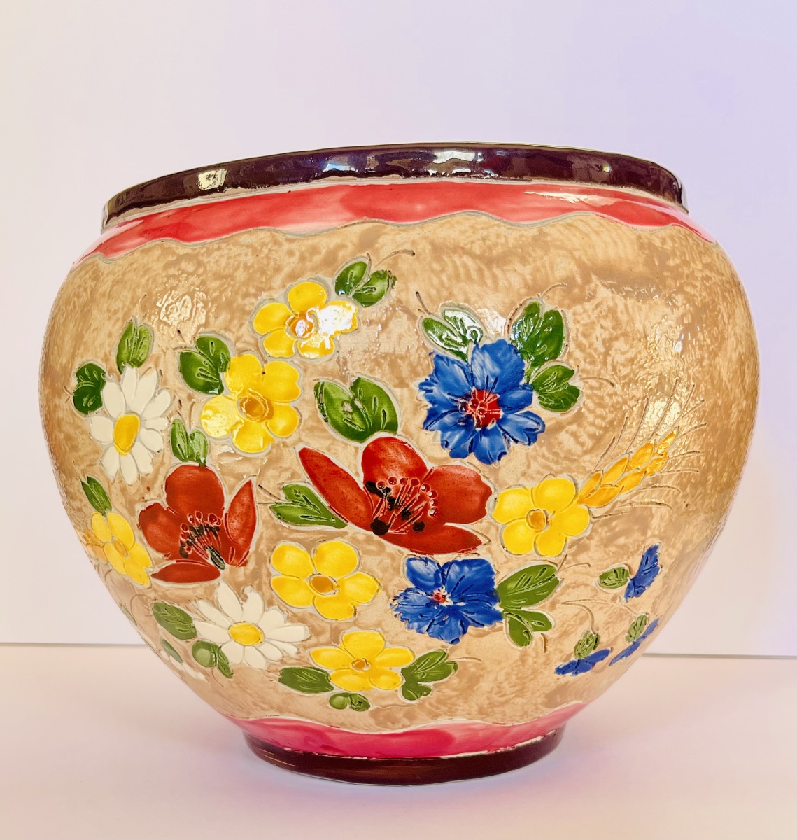 Cache pot - J MASSIER Vallauris -photo-7